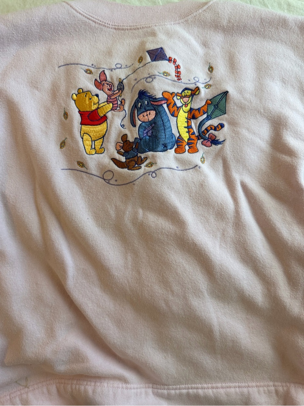 Vintage Disney Pink Winnie the Pooh Graphic Pullover
